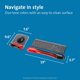 thumbnail image 2 of Set de Reposamuñecas Kensington Duo Gel para Teclado y Mouse Rojo, 2 of 7