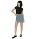 thumbnail image 1 of Short Mujer Falda Sastrero Gris Corona, 1 of 5