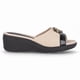 thumbnail image 1 of Sandalia Mujer Nude/Negro Cecilia 331 Piccadilly, 1 of 3