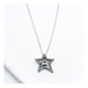 thumbnail image 2 of Collar Estrella Giratoria En Plata 925, Regalo Plateado, 2 of 3