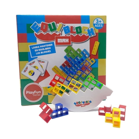 Playfun Games - Juego De Mesa Equi Blocks