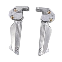 Ioensy - Reposapiés Para Motocicleta, Pedales Resistentes Para Motocicleta, Bicicleta Eléctrica