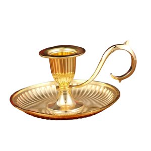 Bothyi - Portavelas Candelero Tealight Aleación De Zinc Para Navidad Boda Decoración Dorado