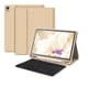 thumbnail image 1 of Funda Con Teclado Español Para iPad Air 13 M2 2024 Dorado, 1 of 8