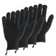 thumbnail image 1 of Guantes exfoliantes Cleedy 4 uds, gran tamaño, color negro, 1 of 6