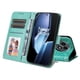 thumbnail image 3 of Funda tipo cartera FOXDOCK para OnePlus 13R 5G , diseño girasol en relieve, cuero PU, cierre magnético, soporte y tarjetero, 3 of 5