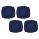 thumbnail image 1 of 4 piezas jacquard poliéster estiramiento boda boda silla asiento cubierta azul oscuro_l, 1 of 5
