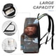 thumbnail image 4 of Bob Ross: La Alegría de Pintar-theme Backpack, Campus style schoolbag Bookbag with Adjustable Shoulder Straps And Large Zip Compartment, Unisex Travel Bags.42x30x15cm, 4 of 6