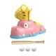 thumbnail image 5 of Máquina De Lanzamiento De Béisbol Para Niños Que Pisan El Lanzador Máquina De Bateo De Béisbol Rosa, 5 of 5