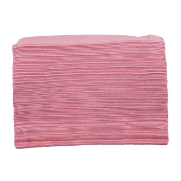 Sábana desechable de 100 Uds., sábanas impermeables de 80x180cm, funda de colchón, funda de masaje para salón, SPA, Hotel, atención del bebé, , Rosa con Agujero