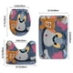 thumbnail image 3 of Tom y Jerry Juego de 3 alfombras de baño de coral fleece: tapete de baño + alfombra de inodoro en forma de U + funda de tapa de inodoro en forma de O, 3 of 6