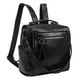 thumbnail image 1 of Mochila Eleanor Mediana Negro Calu, 1 of 8
