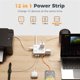 thumbnail image 2 of Regleta TESSAN 4,6 m con 8 tomas y 4 puertos USB – 2100 J, 2 of 9