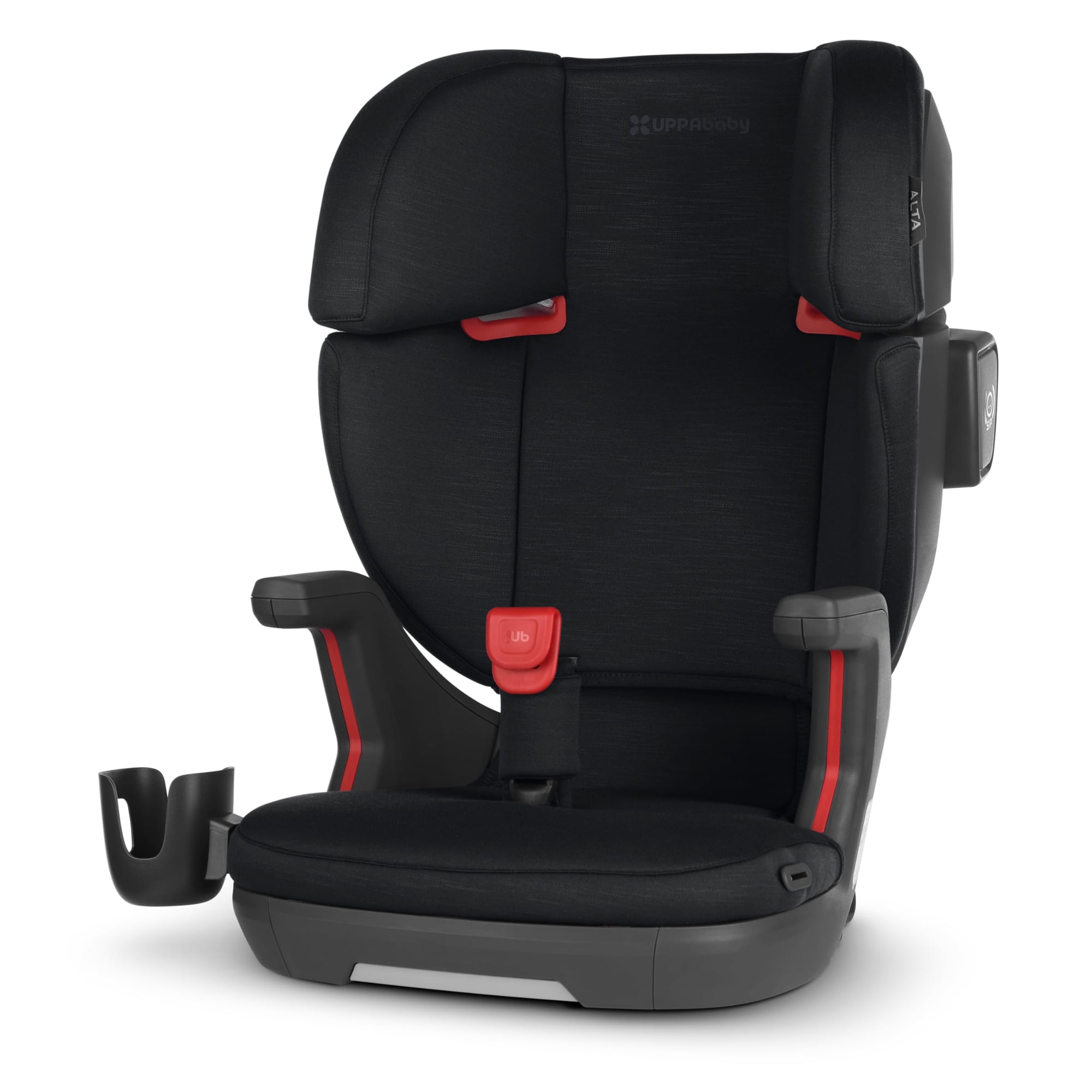 Asiento Elevador Con Respaldo Alto Uppababy Alta V2 Jake Black Melange