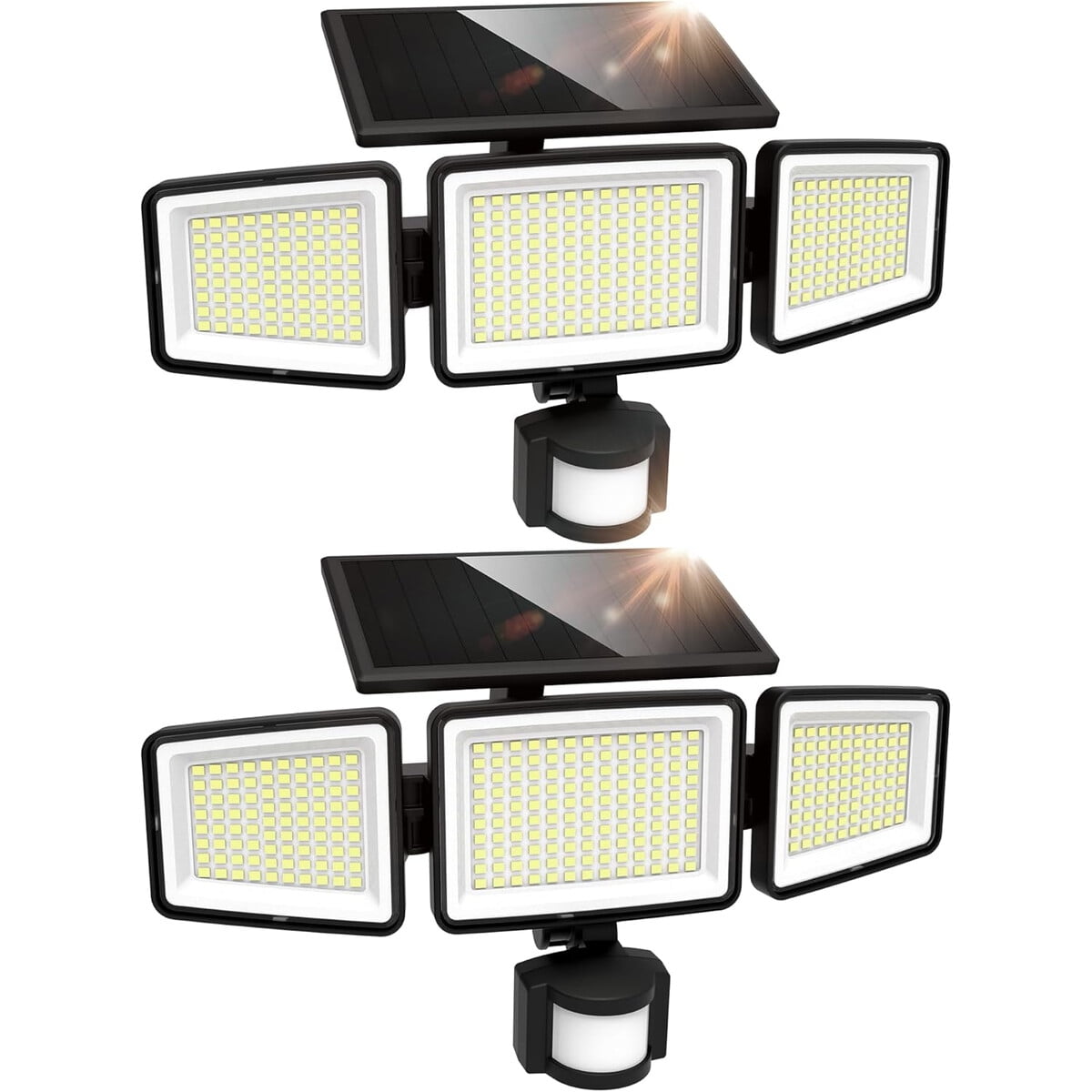 Luz Solar Exterior Ume 302 Led 3000lm Ip65 Sensor Movimiento
