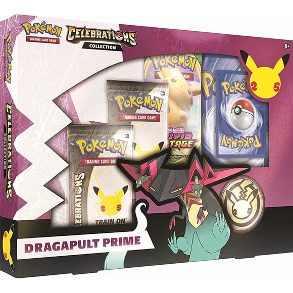 Juego de cartas Pokémon Celebrations Collection Dragapult Prime