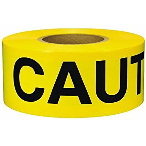 Cinta de seguridad Barricade Swanson Tool, 3 cm x 305 m, 0,076 mm