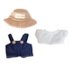 thumbnail image 3 of 3x Mini Ropa Para Muñecas De 6 Pulgadas, Sombrero, Lindo Traje Ropa Para Muñecas Para Niños De 5 A 7 Años, 8 A 10 Años, 3 of 3
