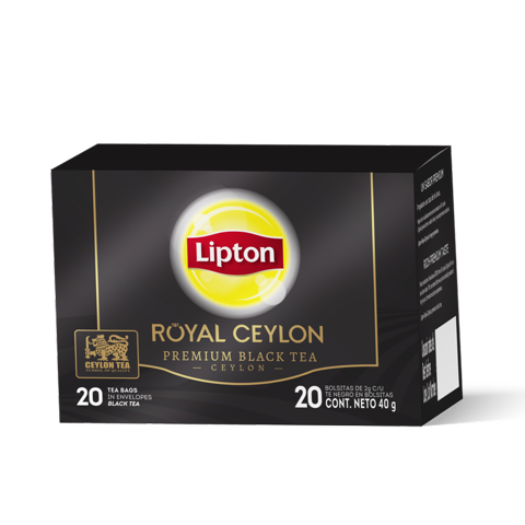 Té Negro Royal Ceylon Lipton 20 Un