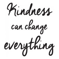 Rienda Libre Graphics - Decomural Kindness Inspirational Ws-44197