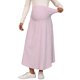 thumbnail image 1 of Falda de Maternidad INSPIRE CHIC con Bolsillos Sobre el Vientre Maxi Cintura Alta Línea A Sólida Elástica para Trabajo Ropa de Oficina Elástica X-Large Rosa, 1 of 6