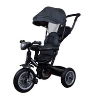 Triciclo Paseo Infantil 360 1326 Lx Negro Bebesit