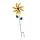 thumbnail image 2 of Molino De Viento De Hierro Con Estaca, Molino De Viento De Metal Para Decoración Exterior De Entrada, Amarillo, 2 of 5