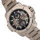 thumbnail image 2 of Reloj REIGN Commodus Automatic Skeleton plateado/negro, 2 of 5