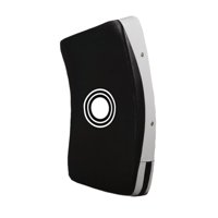 Magideal - Almohadilla Para Patadas, Para Golpear Los Pies, Para Golpear El Objetivo, Para Boxeo, Almohadilla De Bloqueo Para Competición, Muay Thai, Kickboxing, Negro Blanco