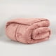 thumbnail image 3 of Plumon Corduroy Coral Sherpa Super King Rosado, 3 of 3