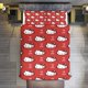 thumbnail image 1 of Red Hello Kitty Comforter Twin SizeComforter Set for Kids Girls3Pcs Bedding Set Printed Comforter with 2 PillowcasesDown AlternativeSoft and Lightweight Bed Sheets, 1 of 5