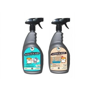 Mascokits - Kit Eliminador De Olores + Limpiador Hamster Cuy Conejo 1Lt