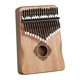 thumbnail image 3 of Mbira Portátil Compacto Pequeños Instrumentos Musicales Piano De Pulgar Para Amantes De La Música Marrón Claro, 3 of 3