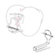 thumbnail image 2 of Adjustable Vaginal Anus Clamp Anal Plug Sex Toys For Women/Men/Couples Speculum Cleaning Enema Extreme Dilator Butt Plug BDSM, 2 of 3