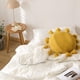 thumbnail image 4 of XmhyTop Almohada Rellena de Algodón, Diseño Orgánico Círculo Redondo, Para Manualidades, 40 cm, Color Amarillo, 4 of 5