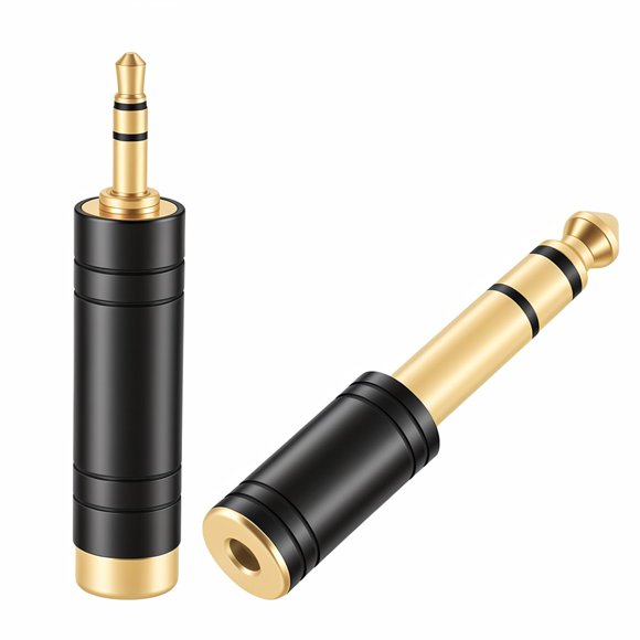 Adaptador de auriculares Zylveron de 3,5 mm a 6,35 mm