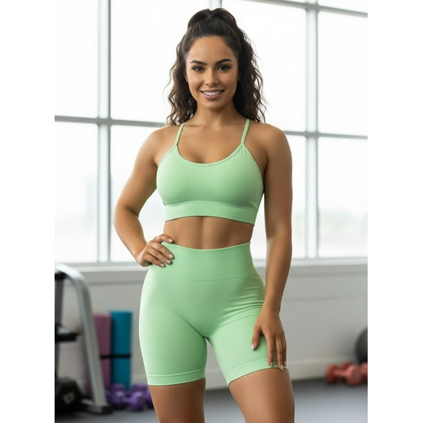 Conjunto Corto Deportivo Mujer Look Tiro