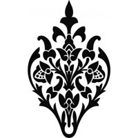 Rienda Libre Graphics - Decomural Acorn Design Flower Floral Ws-18103