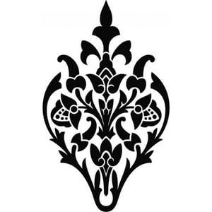 Rienda Libre Graphics - Decomural Acorn Design Flower Floral Ws-18103