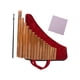 thumbnail image 5 of Instrumento de pipa de pan Instrumento de viento de madera, llave G, 15 pipas Instrumento musical fácil de aprender para aprender a enseñar a niños y Mano izquierda, 5 of 5