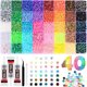 thumbnail image 1 of Zefy 50000 Piezas de Rhinestones de Resina Jelly de 3 mm para Decorar, 1 of 3
