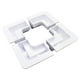 thumbnail image 2 of Base De Montaje Para Panel Solar Blanco, 2 of 4