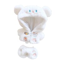 Bothyi - Conjunto De Trajes De Muñeca Con Cremallera, Conjunto De Pantalones Y Abrigo, Vestido De Muñeca Para Oso De Accesorios De Muñeca De 7,8 Pulgadas