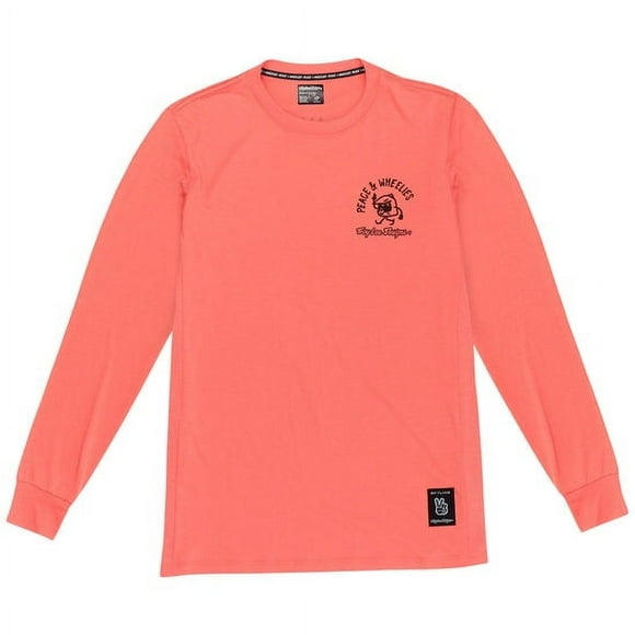 Polera troy lee skyline long sleeve ride p%w melon