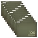thumbnail image 1 of Carpetas Pendaflex tamaño carta, 100 unidades, con pestañas, color verde, 1 of 6