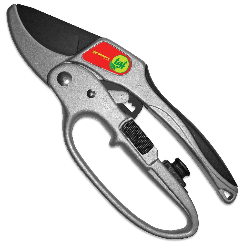 The Gardeners Friends - Tijeras De Podar Con Trinquete The Gardeners Friend Anvil Poder