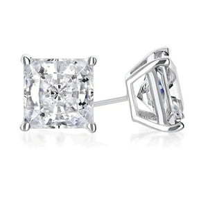 Aros Paris Jewelry 14K White Gold 2 Carat Princess Cut