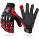 thumbnail image 4 of MADMOTOR Guante para Exteriores Nudillo de Acero Motocicleta Motocicleta Deportes Motorizados Carreras Textil Guantes de Seguridad - Rojo M 1 Par, 4 of 7