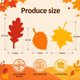 thumbnail image 3 of Thanksgiving Crafts for Kids 300 PCS Fall Leaves Cutouts, 3 of 3