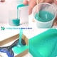 thumbnail image 5 of Kit para hacer moldes de silicona superelástica, goma de silicona NW de 21.16 oz, goma de silicona líquida, moldes de silicona 3D ideales para fundición | Moldes para alimentos 1:1 por volumen, verde, 5 of 7
